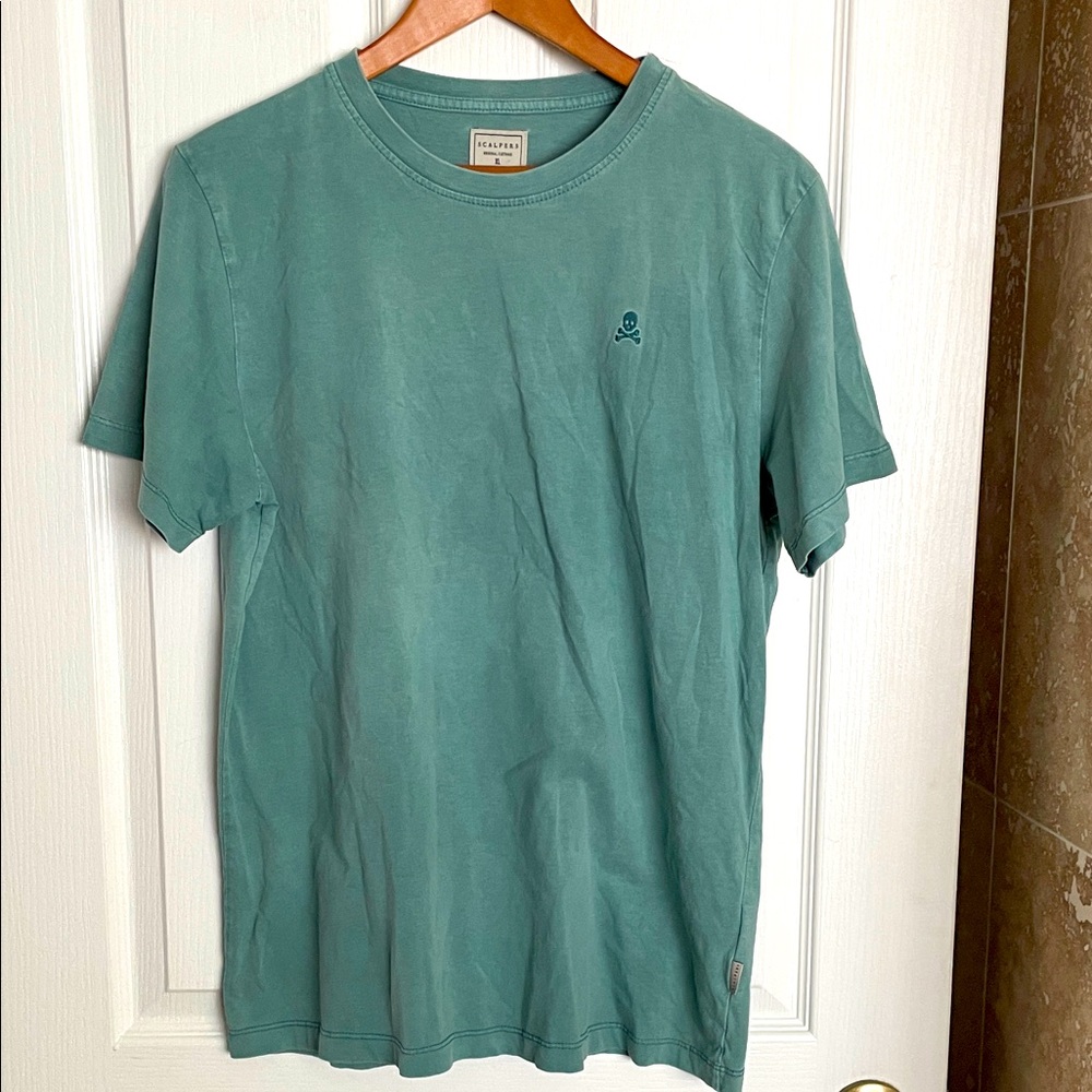 Scalpers - Mint Green Crew Neck Tee